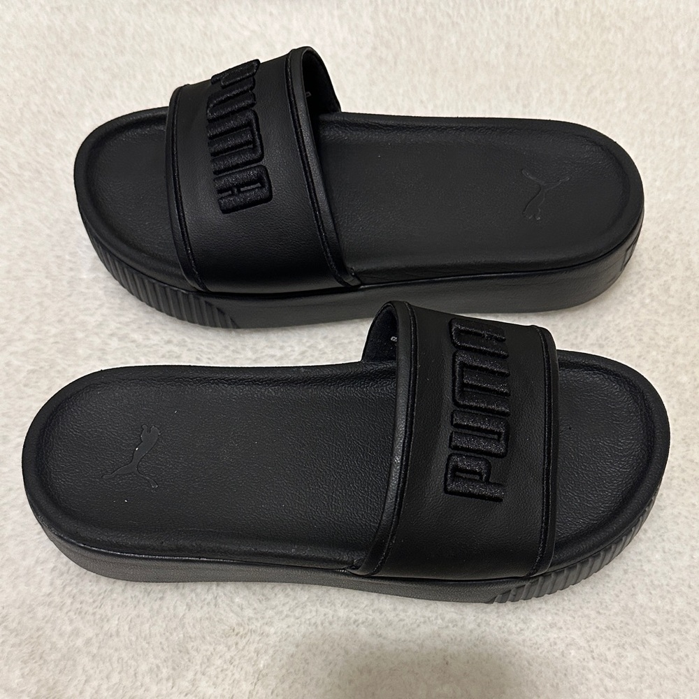 Puma platform sandals